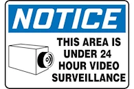 Video Surveillance Signs